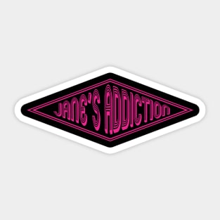 Jane’s Addiction - Pinkline Vintage Wajik Sticker